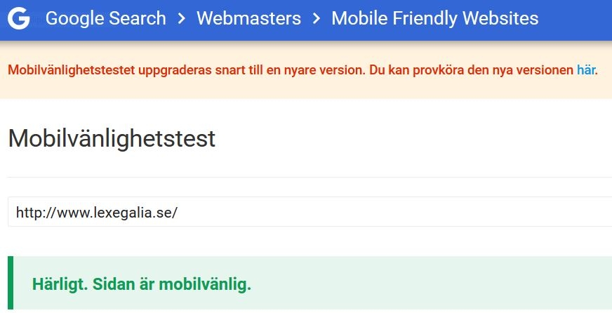 Grattis! Hemsidan r mobilvnlig!